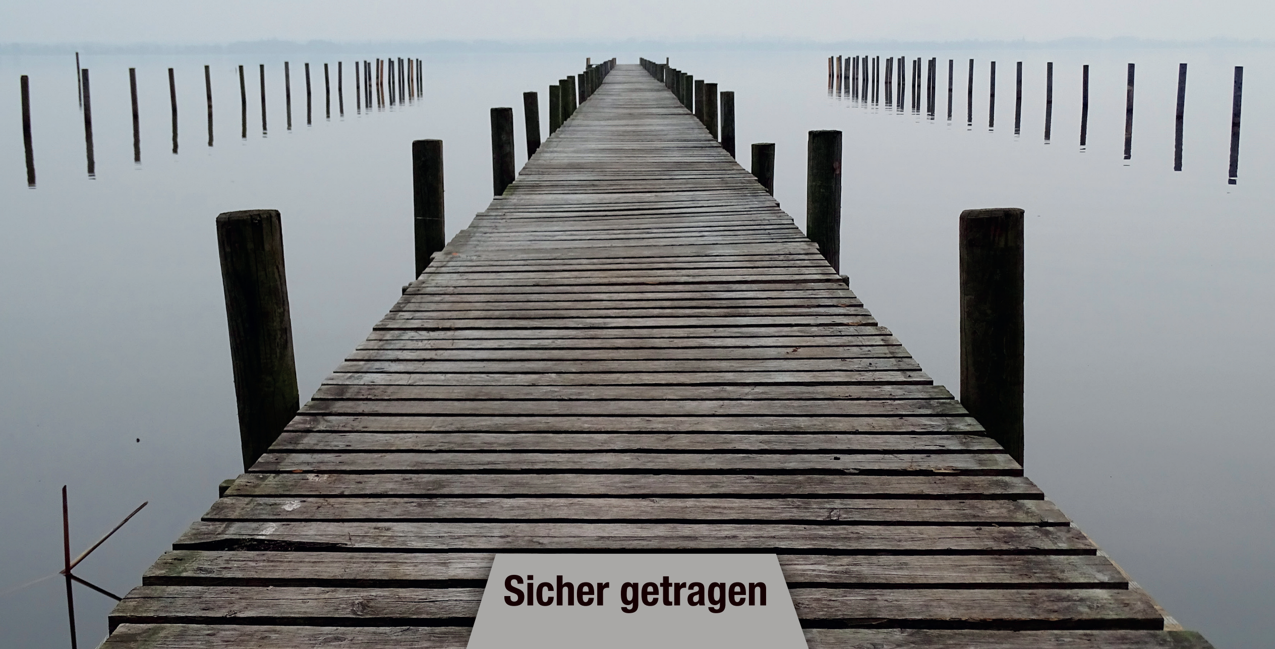 Postkarte: Sicher getragen