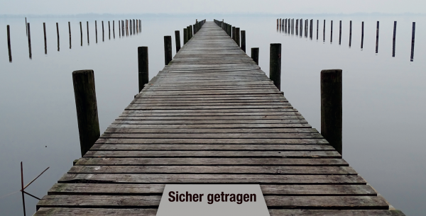 Postkarte "Sicher getragen"